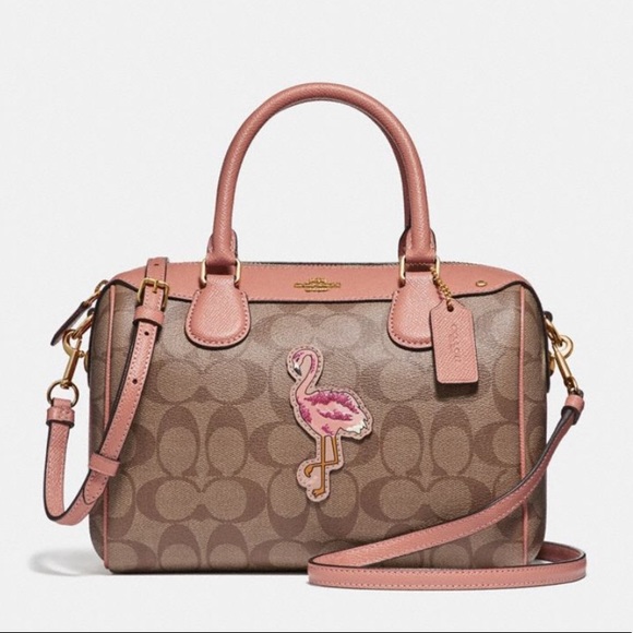 Coach Handbags - 💥SALE!!💥🐎Coach Mini Bennett Flamingo